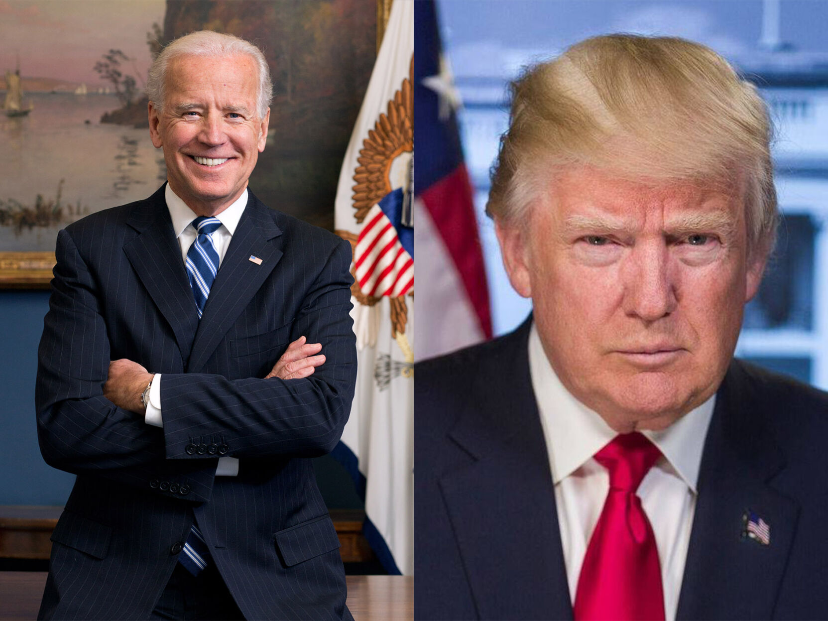 Biden and Trump